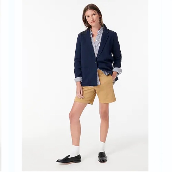 NEW J. Crew Knit Ponte Grey Soft Winter Blazer Jacket - Picture 2 of 3